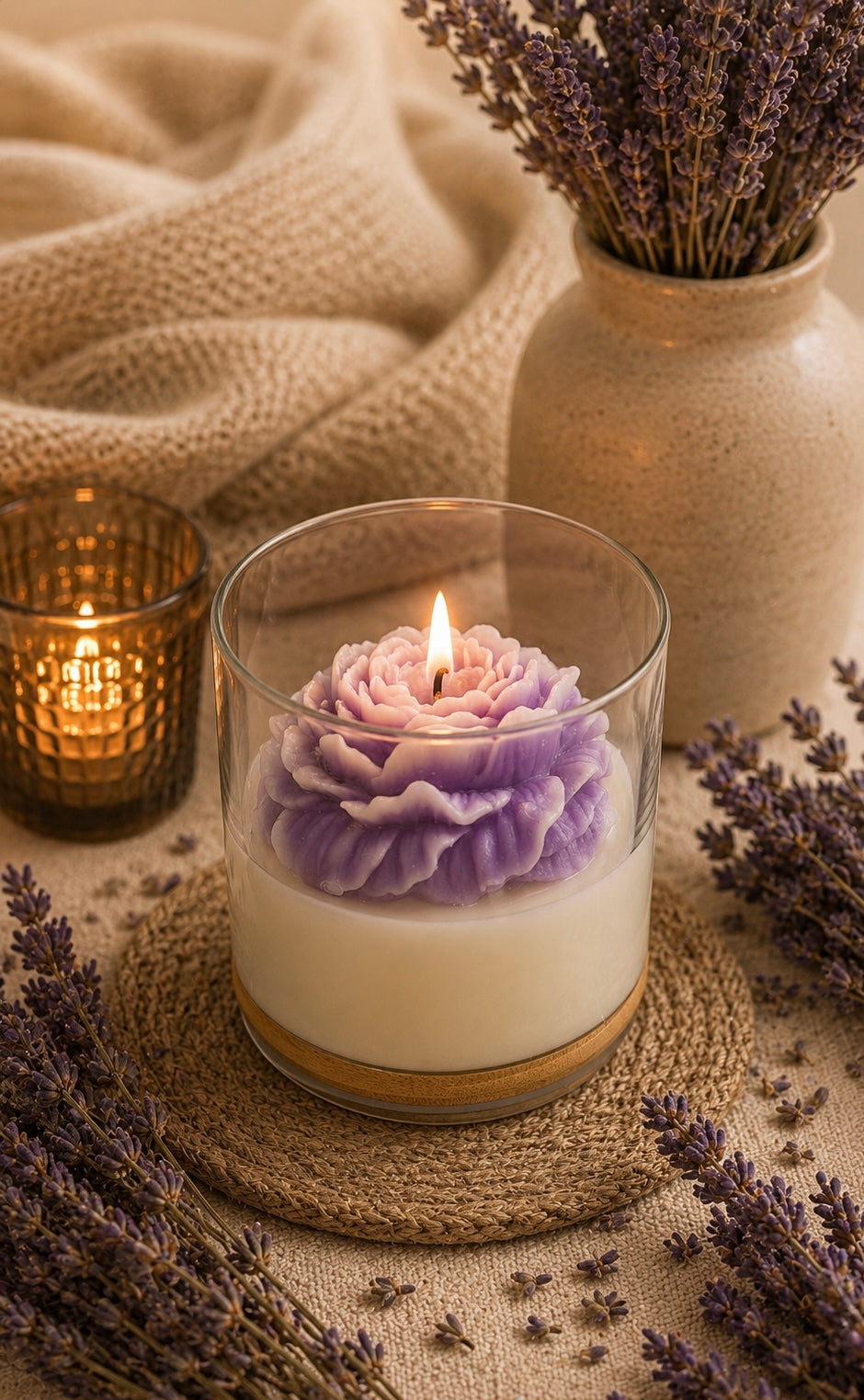 Experience the art of relaxation. Shop the Lavender Bloom today 💜