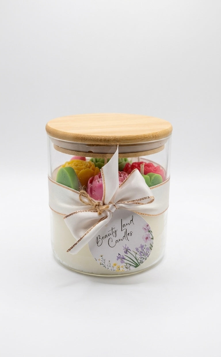 * Dreamy Floral Vanilla Candle ✨
