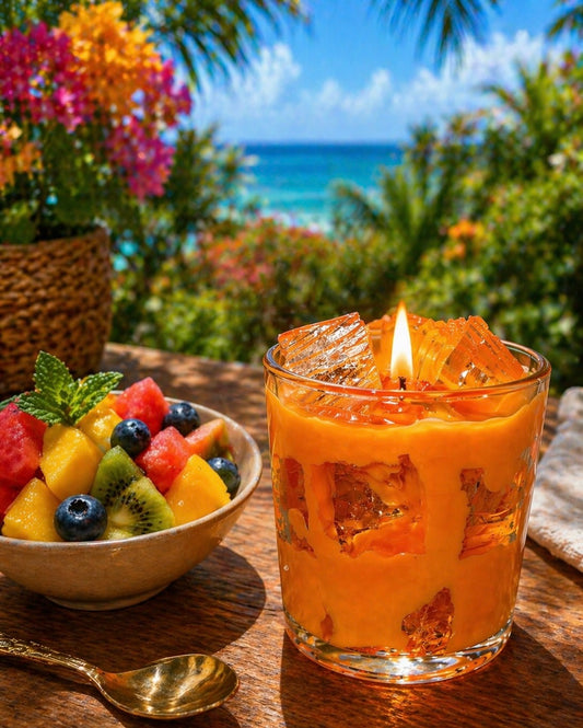 Bring sunshine into your space with our Sweet Orange Candle 🍊