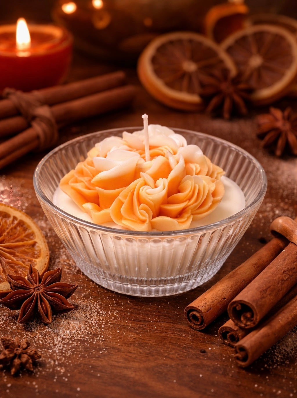Let the spice of cinnamon set the mood