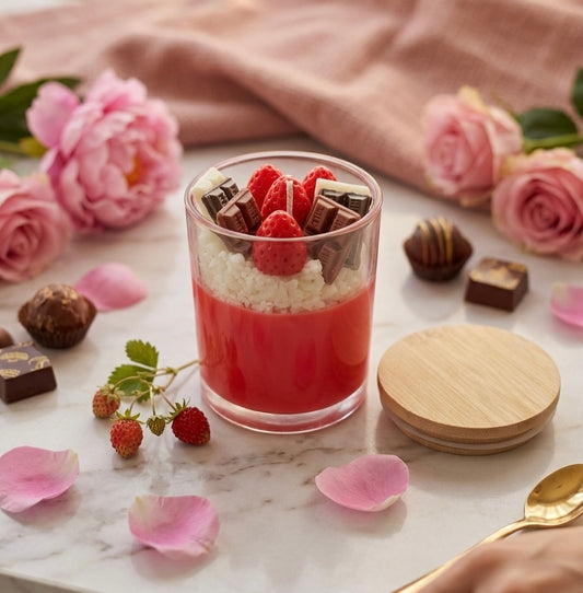 Midnight Magnolia: The Ultimate Strawberry 🍓 & Chocolate 🍫 Sensation❤️
