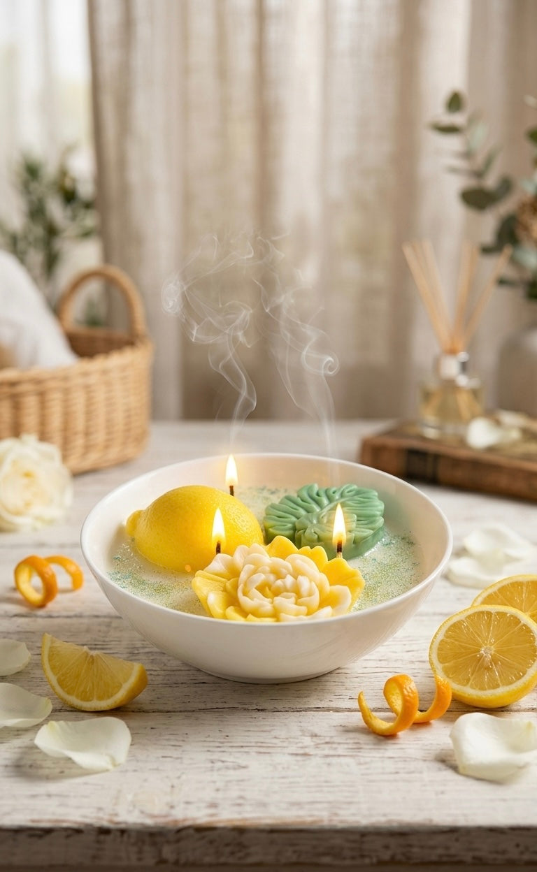 The Botanical Romance Organic Soy Wax Candle