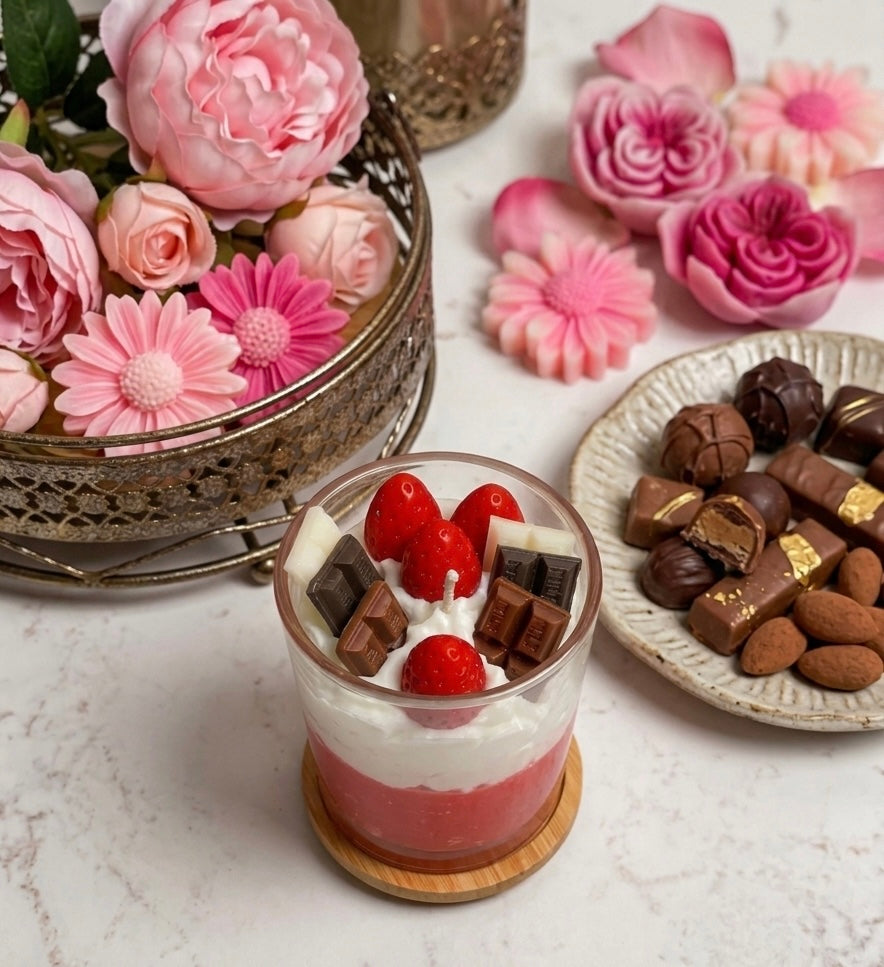 Midnight Magnolia: The Ultimate Strawberry 🍓 & Chocolate 🍫 Sensation❤️