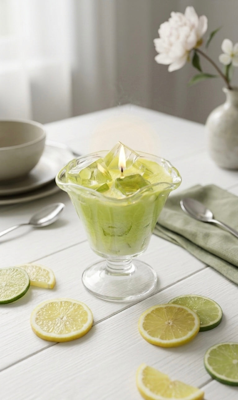 Matcha Lime & Amber Candle